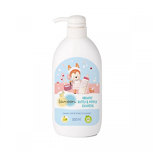 Nước rửa bình sữa Organic cho bé Lamoon - Bình 500ml 