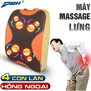 Máy massage lưng hồng ngoại Puli PL-803A-W - 8 bi