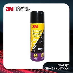 Chai xịt chống chuột, đuổi chuột chuyên dụng 3M 3M-RRC tặng kèm 1 lá thơm mùi ngẫu nhiên