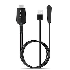 Thiết Bị HDMI Không Dây Kết Nối Điện Thoại Với TIVI FULL HD 4K 2.4 Ghz MiraScreen K6 - Hàng Nhập Khẩu