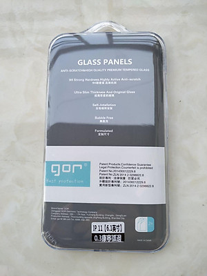 Kính Cường Lực GOR Cho IPHONE 11/ IPHONE XR - Full Box - Hàng Nhập Khẩu