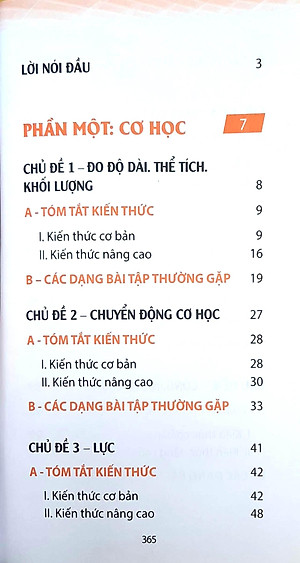 Sổ Tay Kiến Thức Vật Lí Trung Học Cơ Sở