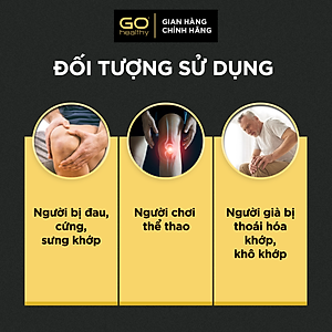 GO GLUCOSAMINE 1-A-DAY 1500mg 30 viên - Viên uống bổ xương khớp nhập khẩu chính hãng GO Healthy New Zealand