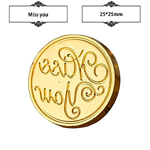 Đầu Con Sáp Đóng Dấu sáp niêm phong bì thư vintage Chữ Phong Cách Retro (Không kèm cán)