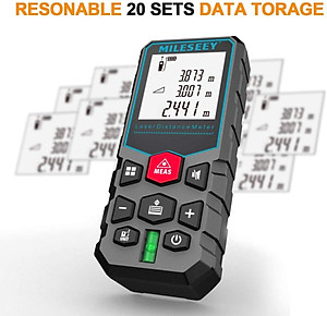 Máy đo khoảng cách Laser Thước đo khoảng cách Laser ngoài trời XC60m Có thước cân bằng Chính Hãng