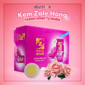 ZALE - KEM DƯỠNG TRẮNG DA ZALE HỒNG 8G - NHẬP KHẨU - Hộp 24 hủ