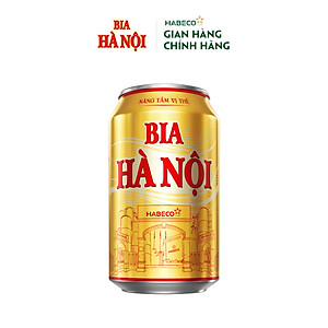 Bia Hà Nội Khuyến mại hè - Thùng 24 Lon 330ML