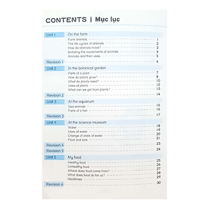 Khoa Học Tiền Tiểu Học Song Ngữ - Sách Luyện Tập 5