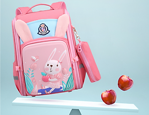 Balo học sinh cấp 1và 2 siêu nhẹ chống gù chống nước cao cấp phong cách mới