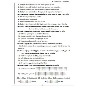 Đề Kiểm Tra Tiếng Việt 2 - Tập 1