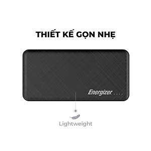 Combo Sạc dự phòng Energizer UE10053 + Sạc Mophie 10W + Cáp USB-C - HÀNG CHÍNH HÃNG