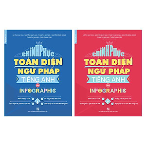 Chinh Phục Toàn Diện Ngữ Pháp Tiếng Anh Bằng Infographic (Trọn Bộ 2 Cuốn)