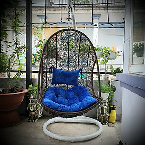 Xích đu đơn nệm nhung - NAVICOM