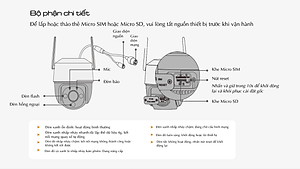 Camera IMOU CRUISER SE S21FP S41FP tích hợp mic, theo dõi đối tượng - Hàng chính hãng