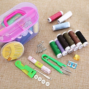 Bộ Kim Chỉ Khâu Vá Đa Năng miDcotor - Tặng Kèm Nhiều Phụ Kiện (màu ngẫu nhiên) - Hàng chính hãng