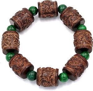 Vòng tay chuỗi hạt rồng gỗ đàn hương TRNS22