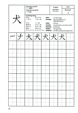 Sách Tự Học Viết Tiếng Nhật - 200 Chữ Kanji Căn Bản (Tập 2)