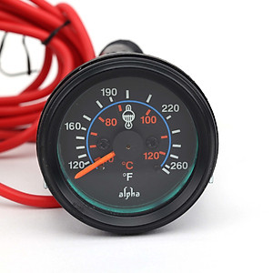 Đồng Hồ Đo Nhiệt Độ Nước Làm Mát CIND Alpha 300108 Dây 1.8m