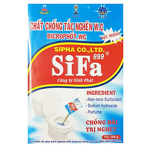 Bột Thông Tắc Bồn Cầu Sifa (200g)