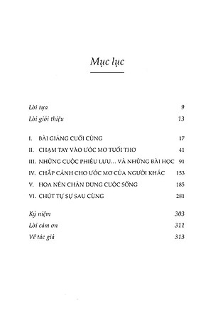 Sách Bài Giảng Cuối Cùng