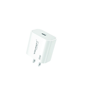 Củ sạc siêu nhanh Volwatt GE-30D-C-M GaN 30W - Hàng Chính Hãng Full Box