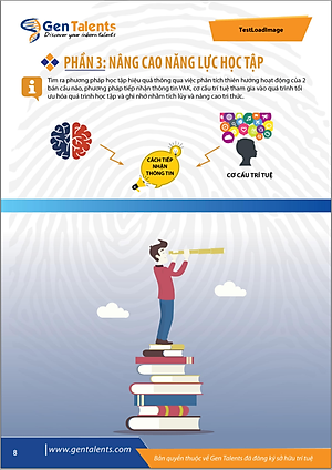 Sinh Trắc Vân Tay Gen Talents – Module Nâng Cao Năng Lực Học Tập
