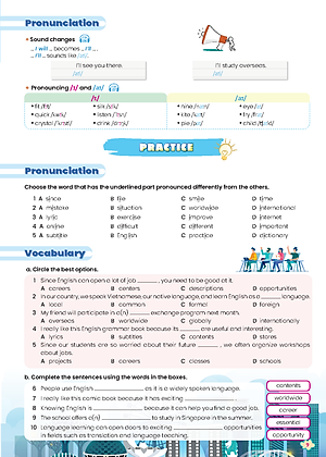 Bồi dưỡng Tiếng Anh 9 i-Learn Smart World