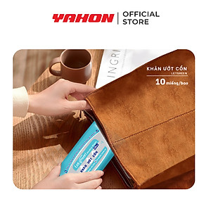 Combo Khăn Ướt Cồn LET-GREEN 10 Miếng/Gói