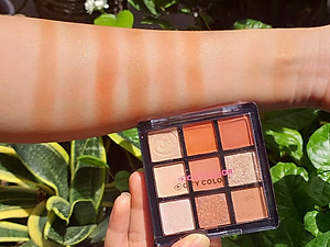 Phấn mắt CITY COLOR Polka dot 9 ô.