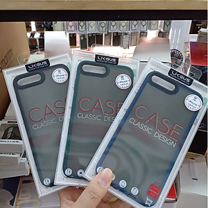 Ốp lưng cho iPhone 7 Plus/ 8 Plus trong nhám viền Shield Matte Color bảo vệ camera hiệu Likgus - Hàng chính hãng