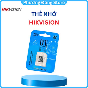 Thẻ Nhớ Micro SD Hikvision 128G-64GB-32G chuẩn Class 10, Thẻ nhớ camera, Thẻ nhớ điện thoại - hàng chính hãng