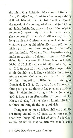 Cách Kiềm Chế Cơn Giận Và Nỗi Sợ - A. J. Bellenger; Phan Thị Bích Lệ dịch