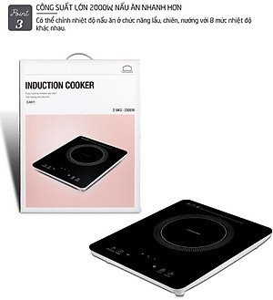 Bếp Từ Đơn Lock&Lock EJI411 (2000W) - Hàng Chính Hãng