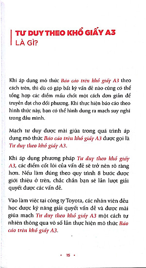 Sách Tư Duy Theo Khổ Giấy A3