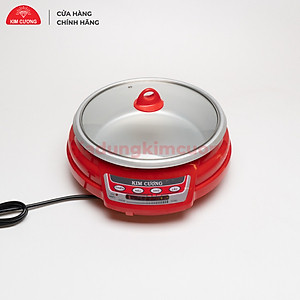 Nồi Lẩu Điện Đa Năng Kim Cương - Dung Tích 3.5 Lít - Hàng Chính Hãng