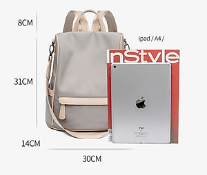 Balo nữ kết hợp túi đeo vai nữ thời trang cao cấp phong cách mới