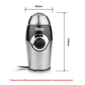 Máy Xay Hạt Cà Phê Đa Chức Năng Cầm Tay Cỡ Nhỏ Bằng Thép Không Gỉ Dsp