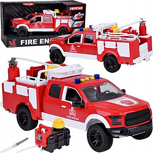 TOYSTAR-666-88P Mô hình xe cứu hoả cứu hộ, Xe Ô Tô Đồ Chơi Cho Trẻ Em