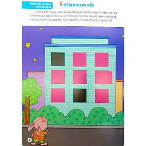 Sách Bóc Dán Hình Thông Minh Phát Triển Khả Năng Tư Duy Toán Học - 168 Sticker (Quyển 3)