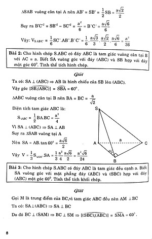 Phân Loại Và Phương Pháp Giải Các Dạng Bài Tập Hình Học 12