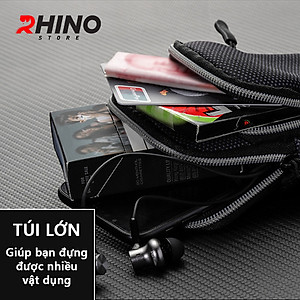 Bao, Túi đựng Điện Thoại tới 6.5 Inch Đeo tay chạy bộ, Tập thể dục Rhino B121 Kháng nước, có thể cắm tai nghe