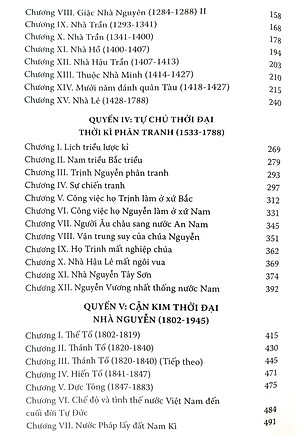 Việt Nam Sử Lược - Bản Đặc Biệt (Tái Bản)