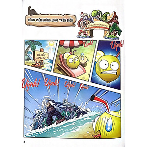 Sách Trái cây đại chiến Zombie - Thế giới khủng long: Tập 2: Công viên khủng long