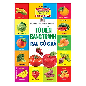 Sách Combo Từ Điển Bằng Tranh Thế Giới Động Vật /Từ Điển Bằng Tranh Rau củ quả (Tái bản)