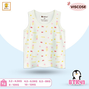 Áo ba lỗ sơ sinh dễ thương cho bé