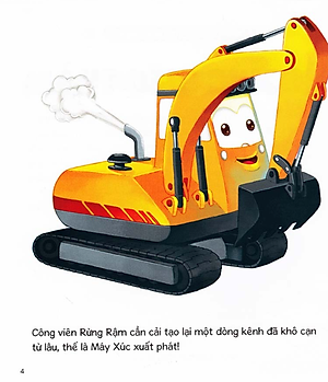 Sách Thế Giới Xe Công Trình - Xe Xúc Siêu Phàm
