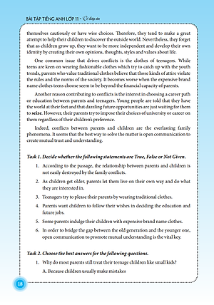 Sách Bài Tập Tiếng Anh Lớp 11 - Có Đáp Án