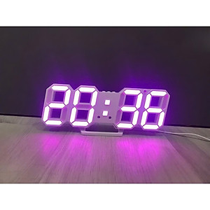 Đồng hồ treo tường, để bàn cao cấp đèn Led 3D 