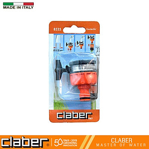 Khớp Nối Cổ Dê Từ Vòi Ra Đầu Nối Nhanh Claber 8525, dùng cho vòi có bán kính ngoài 15-20mm