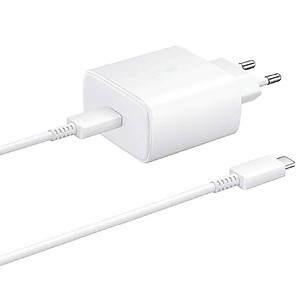 Bộ dây & củ sạc nhanh Samsung 45W Type-C cho Galaxy Note10 Plus, S20 Ultra và các dòng điện thoại khác – Hàng Chính hãng